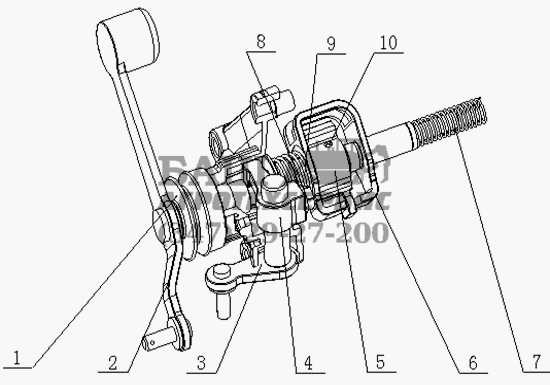 S160 COVER-GEARSHIFT ASSEMBLY SPARE PARTS Geeli CK