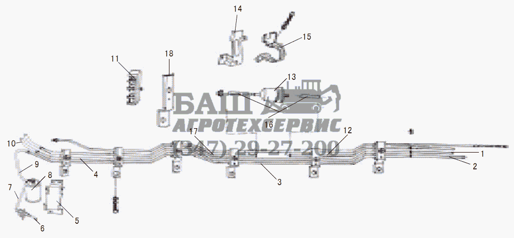 FUEL SUPPLY SYSTEM (5) - ELECTRONIC FUEL INJECTION PIPELINE GW-Deer