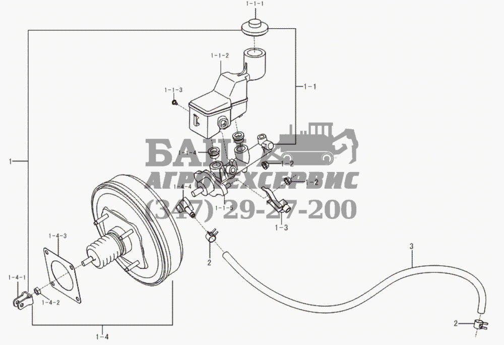 Brake pump LF-7162C 