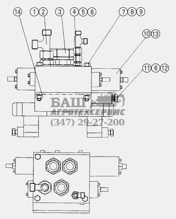 08613005 Cycle valve assemble -QY70K