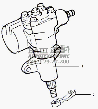 STEERING GEAR ASSEMBLY GW-Sailor