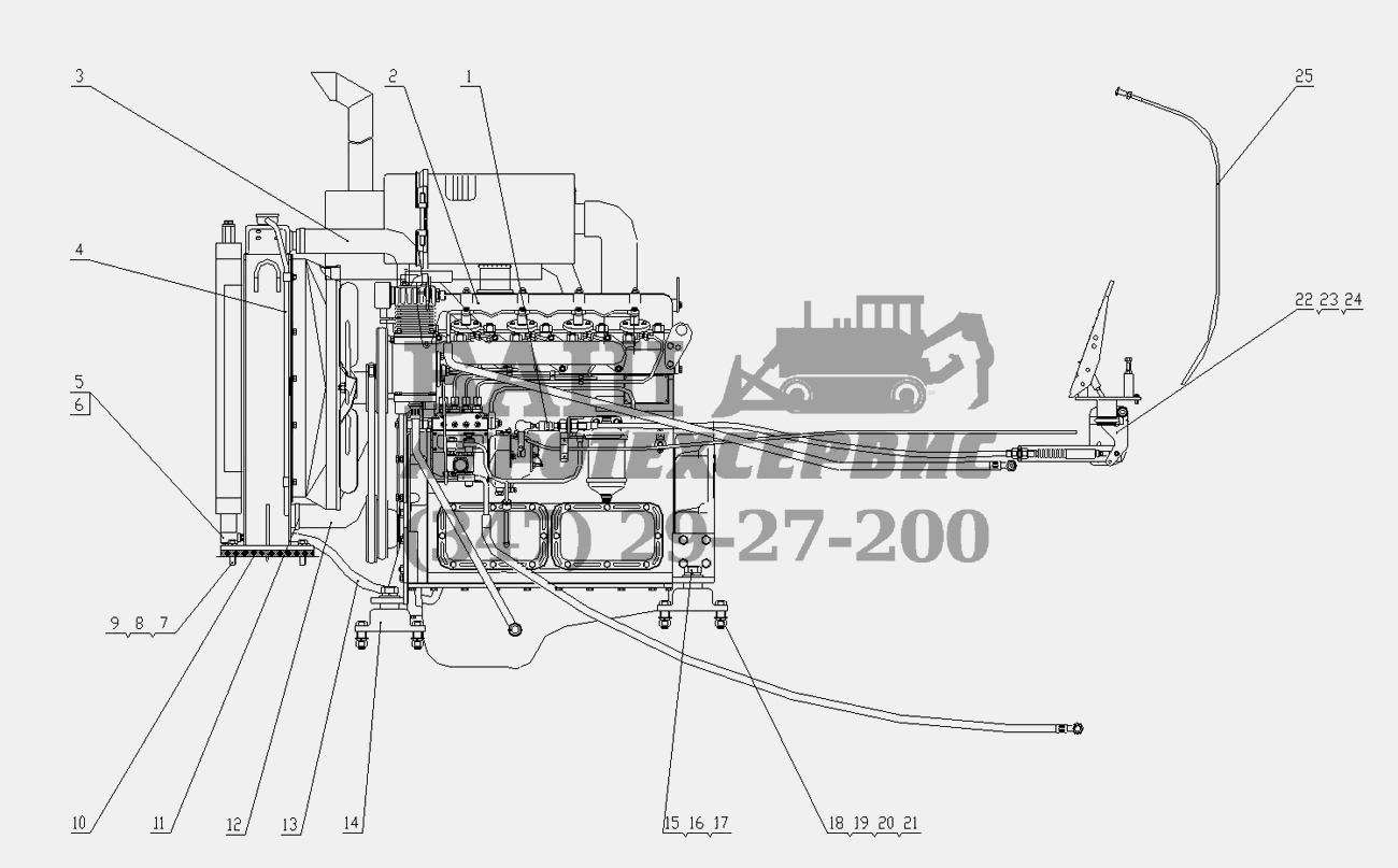 Diesel Engine System CDM 816
