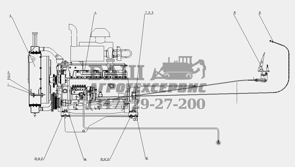 Diesel Engine System CDM 833H