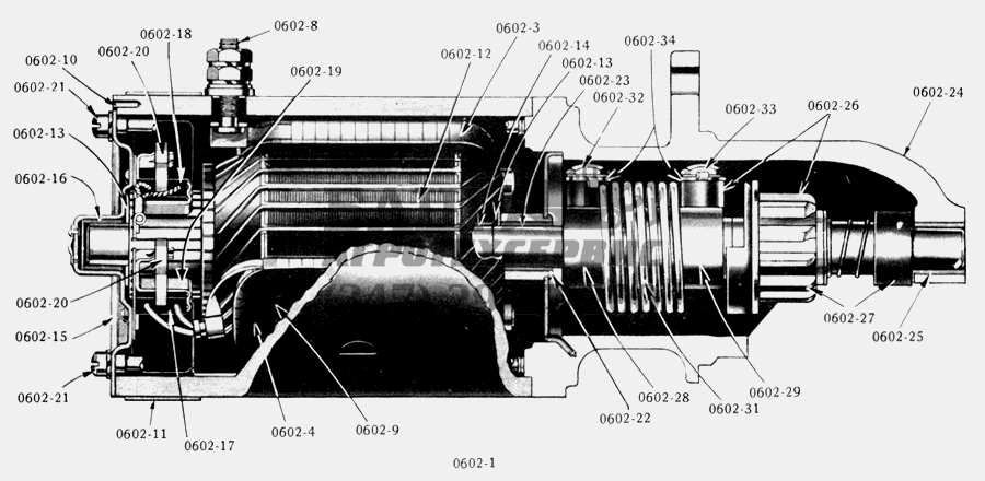 /Starting Motor Studebaker US6x6