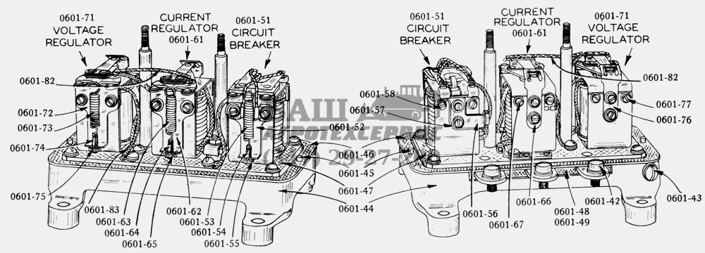  /Voltage regylator Studebaker US6x6