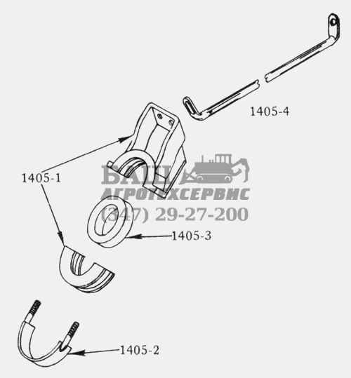 /Steering Assembly Brackets Studebaker US6x6