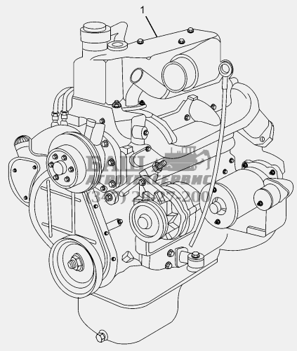 ENGINE CHASSIS TYPE 357175, 357174 TATA-SFC 407 LHD Euro II