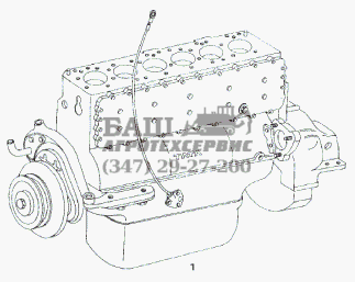 ENGINE OVERHAULING GASKET KIT TATA-LP/LPT 613 LHD